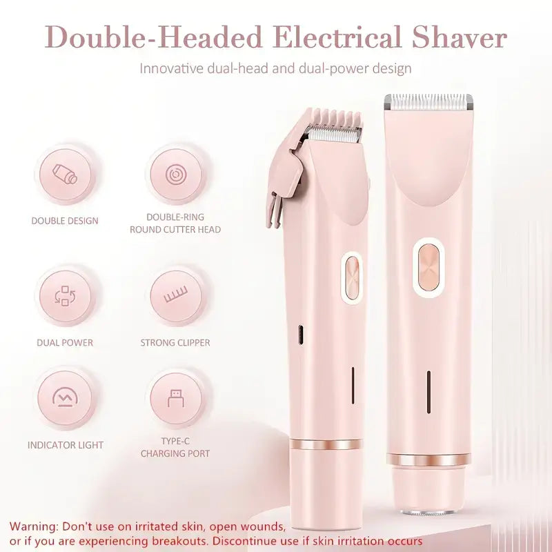 Double Head Electric Shaver